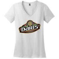 Darts Logo Women's V-Neck T-Shirt