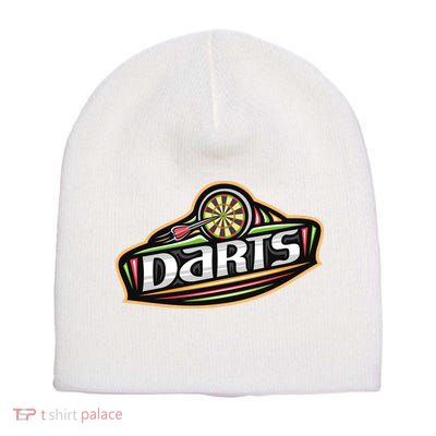 Darts Logo Short Acrylic Beanie