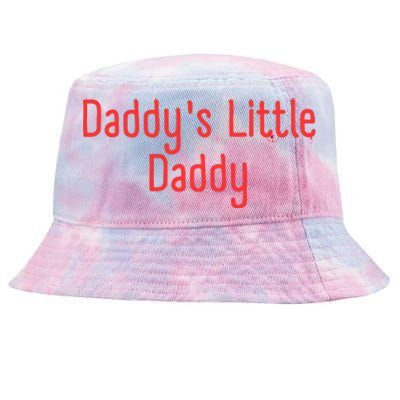 Daddys Little Daddy Funny Daddys Little Meatball Tie-Dyed Bucket Hat