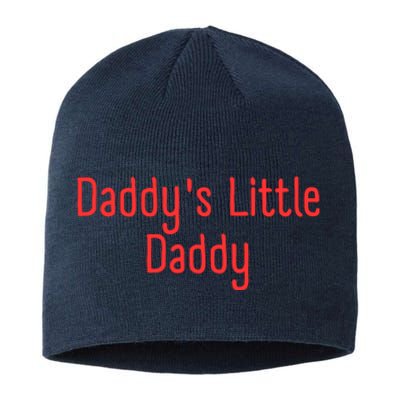 Daddys Little Daddy Funny Daddys Little Meatball Sustainable Beanie