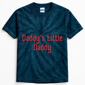 Daddys Little Daddy Funny Daddys Little Meatball Kids Tie-Dye T-Shirt