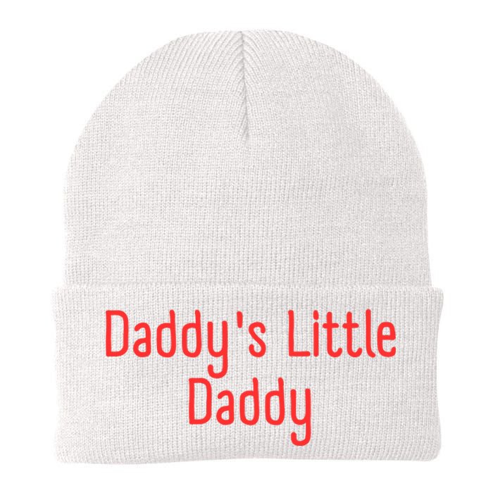 Daddys Little Daddy Funny Daddys Little Meatball Knit Cap Winter Beanie