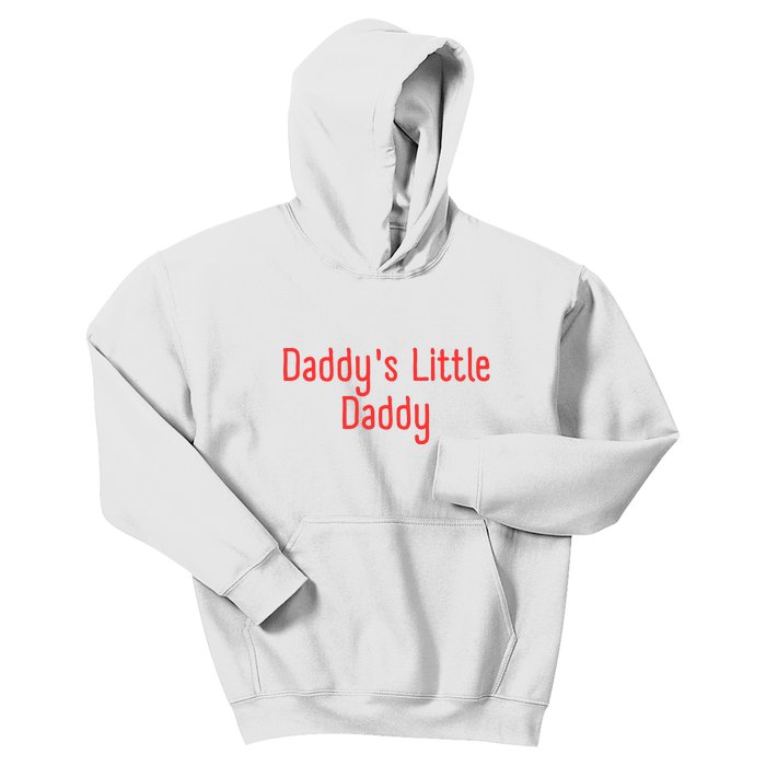 Daddys Little Daddy Funny Daddys Little Meatball Kids Hoodie