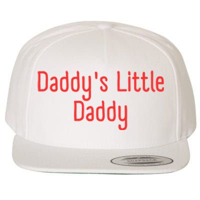 Daddys Little Daddy Funny Daddys Little Meatball Wool Snapback Cap