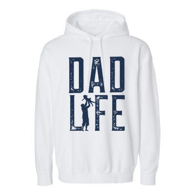 Dad Life Dad Garment-Dyed Fleece Hoodie