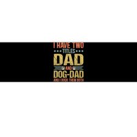 Dog Lover Dad Funny Puppy Father Bumper Sticker