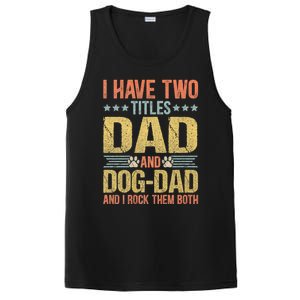 Dog Lover Dad Funny Puppy Father PosiCharge Competitor Tank