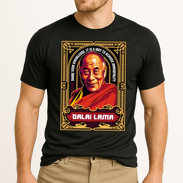 DALAI LAMA Cooling Performance Crew T-Shirt