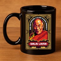 DALAI LAMA 11oz C Handle Ceramic Mug