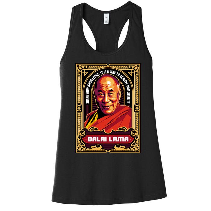 DALAI LAMA Women's Racerback Tank