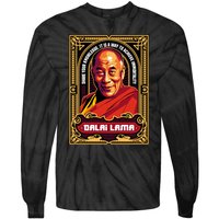 DALAI LAMA Tie-Dye Long Sleeve Shirt