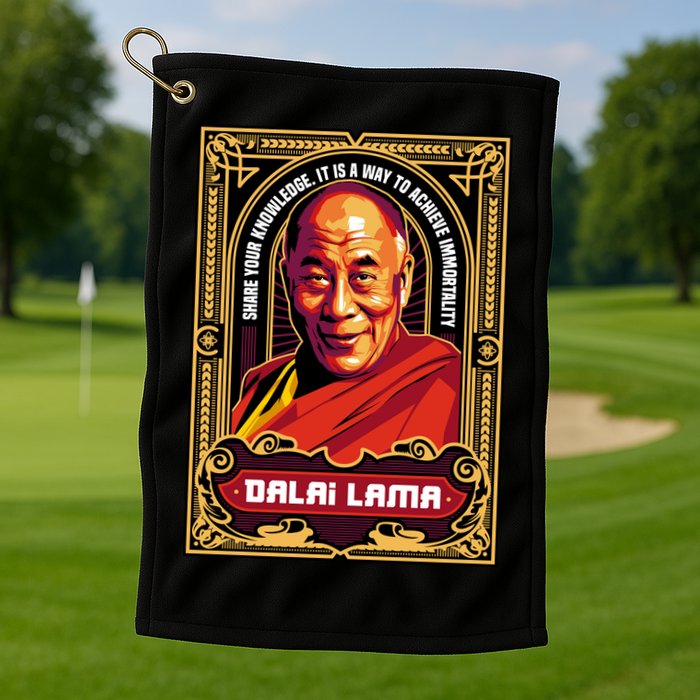 DALAI LAMA Golf Towel