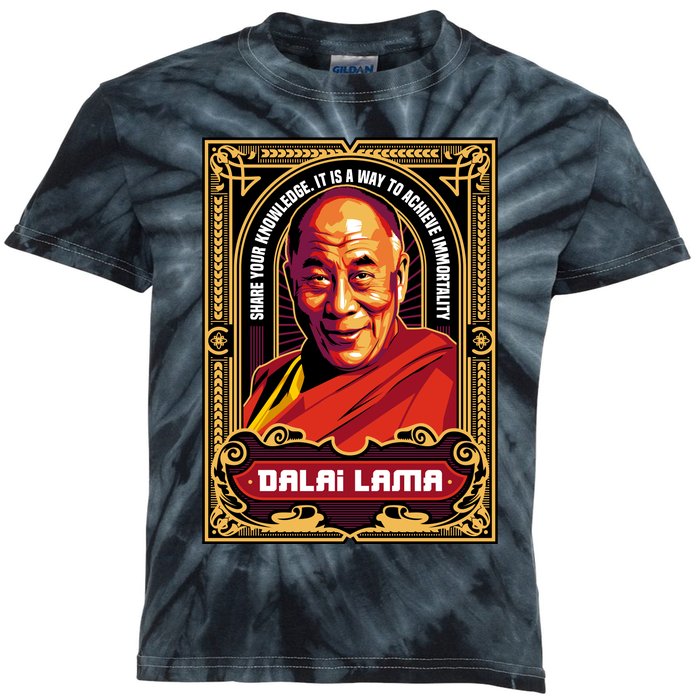 DALAI LAMA Kids Tie-Dye T-Shirt