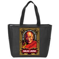 DALAI LAMA Zip Tote Bag