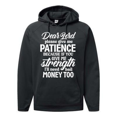 Dear Lord Performance Fleece Hoodie