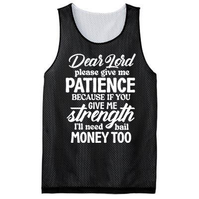 Dear Lord Mesh Reversible Basketball Jersey Tank