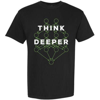 Deep Learning Data Scientist Gift Ai Developer Garment-Dyed Heavyweight T-Shirt