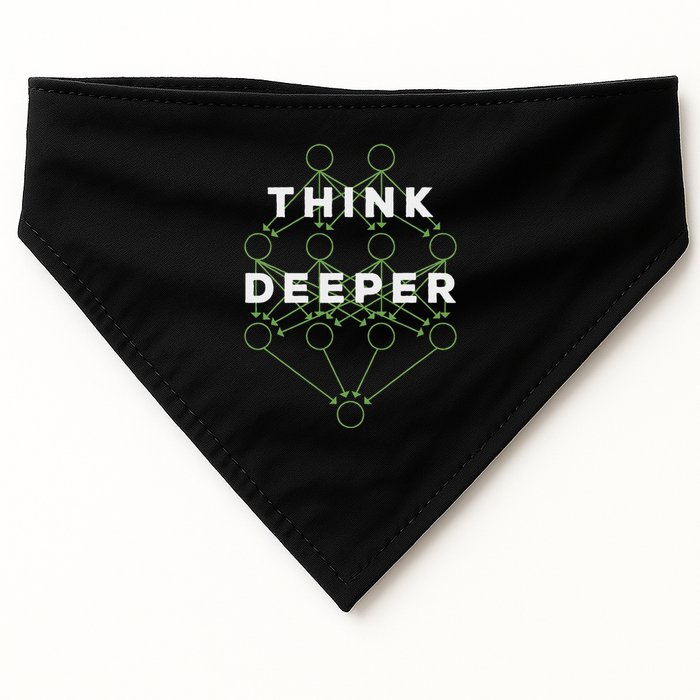 Deep Learning Data Scientist Gift Ai Developer USA-Made Doggie Bandana