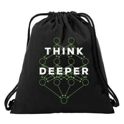 Deep Learning Data Scientist Gift Ai Developer Drawstring Bag