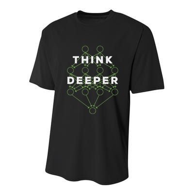 Deep Learning Data Scientist Gift Ai Developer Youth Performance Sprint T-Shirt