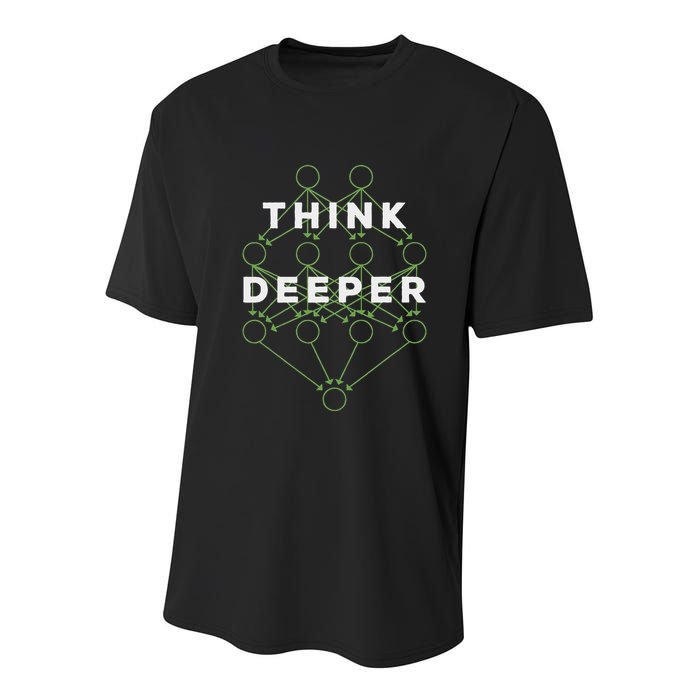 Deep Learning Data Scientist Gift Ai Developer Youth Performance Sprint T-Shirt