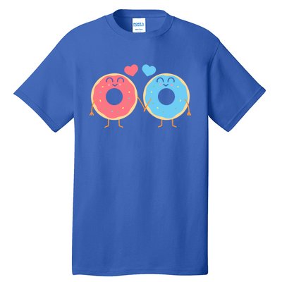 Donuts Love Doughnut Couple Valentine's Day Gift Tall T-Shirt