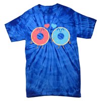 Donuts Love Doughnut Couple Valentine's Day Gift Tie-Dye T-Shirt