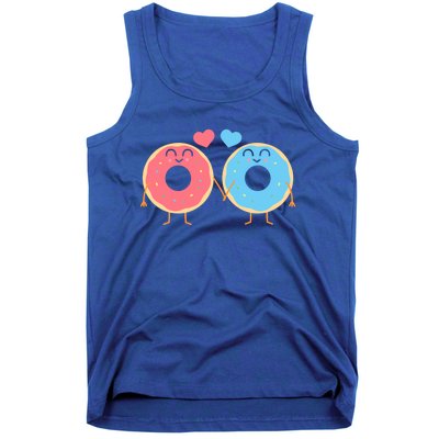 Donuts Love Doughnut Couple Valentine's Day Gift Tank Top