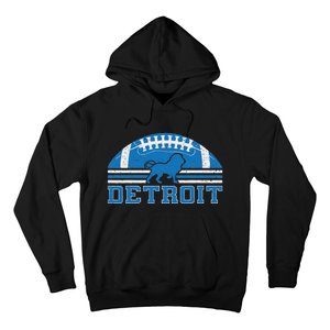 Detroit Lovers Detroit Souvenir Detroit Retro Hoodie