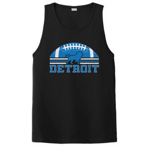 Detroit Lovers Detroit Souvenir Detroit Retro PosiCharge Competitor Tank