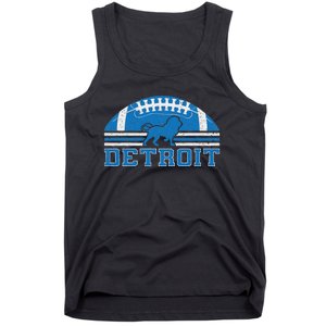 Detroit Lovers Detroit Souvenir Detroit Retro Tank Top