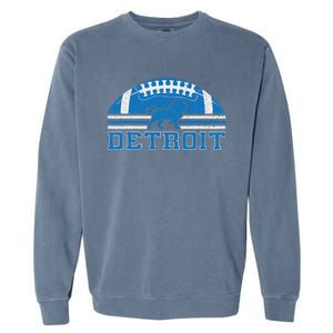 Detroit Lovers Detroit Souvenir Detroit Retro Garment-Dyed Sweatshirt