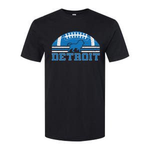 Detroit Lovers Detroit Souvenir Detroit Retro Softstyle CVC T-Shirt