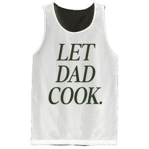 Dadchef Let Dad Cook Mesh Reversible Basketball Jersey Tank