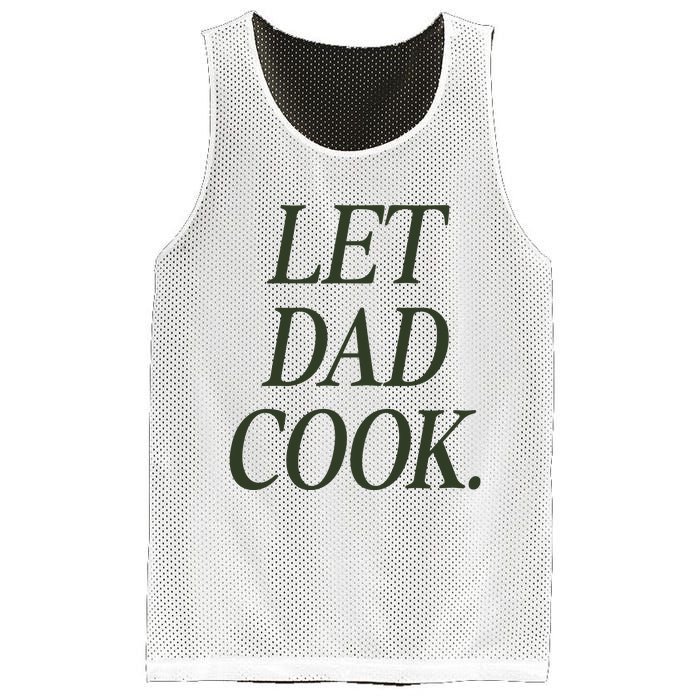 Dadchef Let Dad Cook Mesh Reversible Basketball Jersey Tank