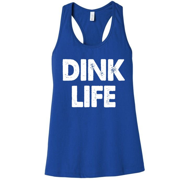 Dink Life Dual Income No Gift Women's Racerback Tank