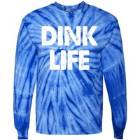 Dink Life Dual Income No Gift Tie-Dye Long Sleeve Shirt