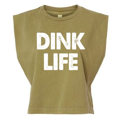 Dink Life Dual Income No Gift Garment-Dyed Women's Muscle Tee