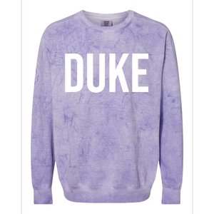 Duke Logo Colorblast Crewneck Sweatshirt