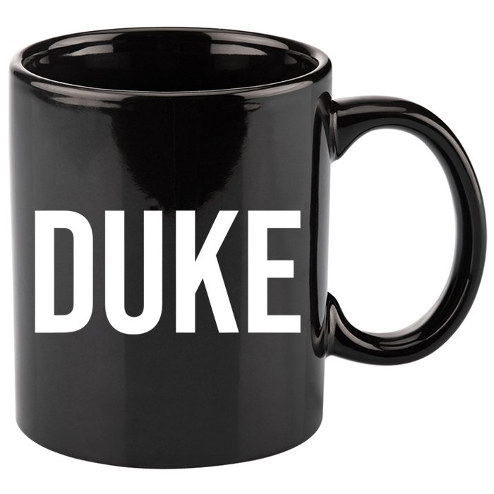 Duke Logo 11oz C Handle Ceramic Mug