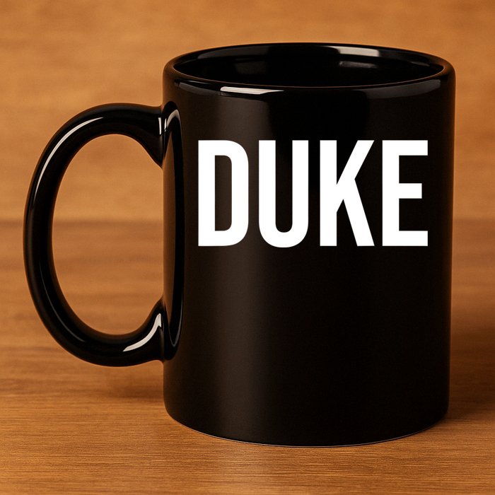 Duke Logo 11oz C Handle Ceramic Mug