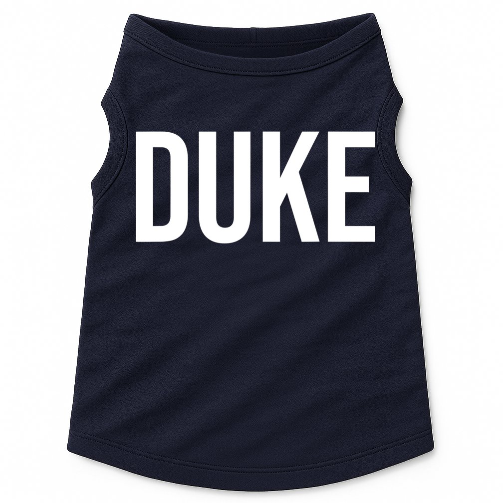 Duke Logo Doggie Tank