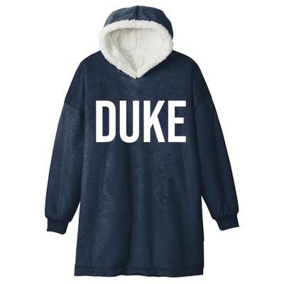 Duke Logo Hooded Wearable Blanket