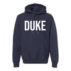 Duke Logo Premium Hoodie