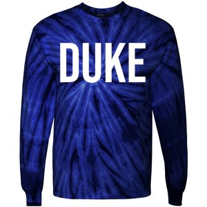 Duke Logo Tie-Dye Long Sleeve Shirt