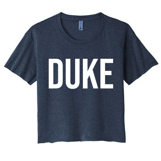 Duke Logo Crop Top