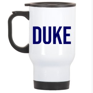 Duke Logo Stainless Steel Travel Mug