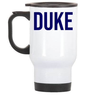 Duke Logo Stainless Steel Travel Mug