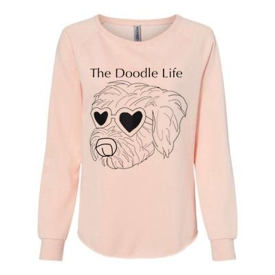 Doodle Life Womens California Wash Sweatshirt