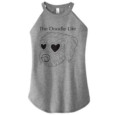 Doodle Life Women’s Perfect Tri Rocker Tank